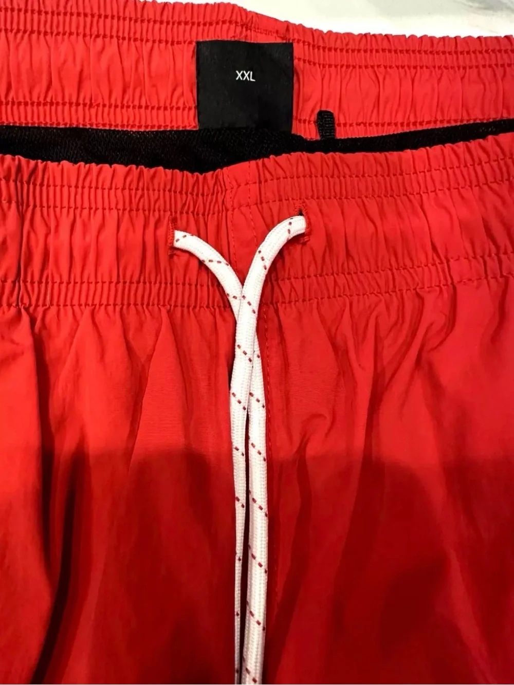 BOSS Men's Red Swim Shorts with Drawstring. XXL